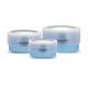 Light Blue Color Plastic Cosmetic Containers And Jars For Moisturizing Cream Packing QY-NSET-004