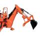 Compact 3 Point Hitch Tractor Mounted Backhoe 30hp For Farm Digging