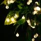Durable and colorful 200 Lamp Beads Waterproof Holiday Solar bubble String Lighting