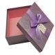 two pieces gift packaging box  luxury lid and base gift box with ribbon and bowknot