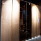 Luxury Customized Wardrobe Closet UV Lacquer Gold Fitted Bedroom Wardrobe