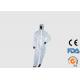 Eco Friendly Disposable PPE Coveralls For Hospital / Clinic Medical Staff