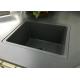 Laboratory Bench Drop In Sink 15mm Thickness Easy Installation With Glue