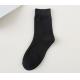 Plain Color Thermal Trendy Mens Socks Cotton Comfortable Knitting For Business Men