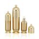 30 ml 50 ml Luxury Unique Round Gold Acrylic Serum Bottle with Lotion Pump