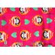 Azo free custom printed super soft spandex Velvet fabric for baby