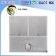 Large Production Ice Cube Machine / Water Cooled Ice Maker Stainless Steel 304