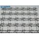 Woven Metal Wire Mesh Gabion , Decorative Gabion Baskets Lock Crimped