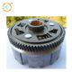 Reliable Motorcycle Clutch Housing Cover ADC12 Material Silver Color For LF175
