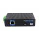Unmanaged Industrial Ethernet Switch with 1 Port 10/100/1000M RJ45 and 1 Port 1000Mbps SC Fiber for Network Camera and VoIP Phone