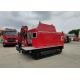 Hydraulic 551kw 750HP Crawler Water Intake Fire Truck