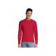 Red Knitting Mens Casual T - Shirts traditional set - in sleeves O - Neck