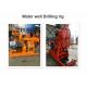 Professional Soil Drilling Rigs , GK200 Mobile Borehole Drilling Machine