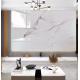 Marble Alternative Interior Decorative PVC UV Marble Sheet 1220x2800x3mm