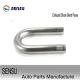 304SS Stainless Steel Exhaust Bends Redundant Design 2.5 Exhaust U Bend