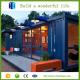 Prefabricated mobile coffee shop container building design Chinese manufacturer supplier