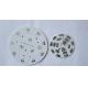 Aluminum PCB board with counter sink holes isolated holes alu PCB