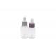 20ml 30ml 50ml Cylinder Plastic Cosmetic Dropper Bottle Grey Personal Care