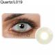 Hidrocor Quartz Prescription Colored Contact Lenses Brown Colored Lady