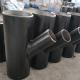 ASTM Hot Press Forming Carbon Steel Equal Tee Butt Weld Steel Fittings Customized