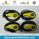 High Quality Custom Logo Yellow Whistle W/String Combo