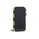 Waterproof Solar USB Power Bank / Solar Mobile Power Bank 8000mah With Compass