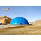 40m Blue Geodesic Dome Tent For Outdoor Conference