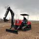 Compact 100hp Crawler Tractor Compact Farm Hydraulic Tractor With Front Loader / Excavator