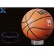 Round Acrylic Ball Display Stand , Basketball Football Sports Ball Display Rack