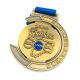 Marathon Running Sport Custom Metal Medals Zinc Alloy Hollow With Logo