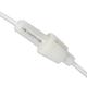 White 5x20 5A Inline Fuse Holders UL Listed With 18AWG 20AWG Cable