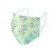 Three Ply Child Friendly Face Masks Antibacterial Surgical Mask Dust Proof