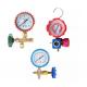 R410 R22 Freon Charging Gas AC Car Air Conditioner Manifold Pressure Gauge for Refrigerant