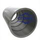 High Pressure Stainless Steel Wedge Wire Mesh Filter Tube Johnson Wedge Screen Water Pond Sieve Slotted Filter Pipe