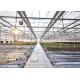 3 - 5m Gutter Height Hydroponic Greenhouse Great Heat Retaining Property