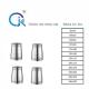 DN300 SS 304 Forged Pipe Fittings Free Samples GB Standard