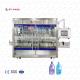 6 8 Head Bottle Filling And Capping Machine Flat Paste Liquid Filling Machine