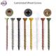 Black Plastic Brass Carbon Stainless Steel Self Tapping Drilling Roofing Tek Screw