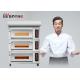 4 Deck 8 Trays Bakery Deck Oven 22.2kw Electric Bread Oven