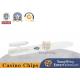 Customized Logo White Plastic Solitaire Countertop Transfer Card