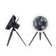 7800mAh 2 In 1 LED Light Camping Fan Folding Rechargeable USB Flexible Tripod Fan