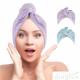 Hair Towel Wrap Super Absorbent Hair Turbans for Women Quick Dry Hair Microfiber Towels