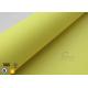 Yellow Acrylic Coated Fiberglass Fire Blanket 530GSM 0.43MM For Welding