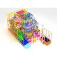 Candy Themed  Playground Systems  Amusement Park Equipment With Rainbow Slide