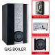 32kw 42Kw Wall Mounted Gas Boiler Black Case High Efficiency Wall Hung Boiler