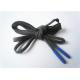 Colored Wide Flat Shoe Laces Round Elastic For Garment Accessory