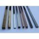 Hairline Finish Matt Stainless Steel Angle U Shape Trim 201 304 316 For Wall Ceiling Frame Furniture Decoration