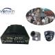 HDD 4CH WIFI 720P Car DVR G-Sensor For Taxi 4ch MDVR with APP