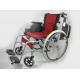 Premium Collapsible Aluminum Manual Wheelchair With Pneumatic Rear Wheel
