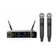 LS-809    UHF double channel  wireless microphone system  with screen / new model